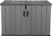 Lifetime M&uuml;lltonnenbox "Ger&auml;teschrank Greg" Platz f&uuml;r 3 M&uuml;lltonnen je 240 L,