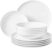 Seltmann Weiden Tafelservice "Geschirr-Set Terra" Geschirr, Teller Set, wei&szlig;, Made