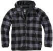 Anorak BRANDIT "Brandit Herren Teddyfleece Worker Jacket", Herren, Gr. S, schwarz,