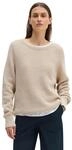 Strickpullover MARC O'POLO "aus Heavy-Weight-Organic-Cotton", Damen, Gr. XXS, beige