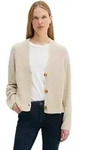 Cardigan MARC O'POLO "aus Heavy-Weight-Organic-Cotton", Damen, Gr. XXS, beige...