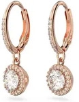 Paar Ohrh&auml;nger SWAROVSKI "Una Angelic Stern", rosa (ros&eacute;goldfarben, kristallwei&szlig;,