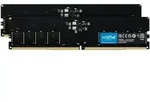 CRUCIAL Arbeitsspeicher "CT2K32G56C46U5", schwarz, 64 GB, Arbeitsspeicher
