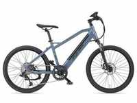 E-Bike TELEFUNKEN "Aufsteiger M915" E-Bikes Gr. 41 cm, 24 Zoll (60,96 cm), blau