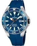 Taucheruhr FESTINA "Diver Collection", blau, Armbanduhren, Herren, Armbanduhr,