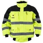 Funktionsjacke TERRAX WORKWEAR "Warnbau-Piloten", Herren, Gr. M, gelb, Obermaterial: