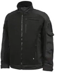 Fleecejacke BRANDIT "Brandit Herren Fleecejacket Ripstop", Herren, Gr. 6XL, schwarz,