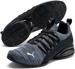 Sneaker PUMA "MOMENTA", Gr. 47, schwarz-weiß (puma schwarz, puma weiß), Textil, Sneaker PUMA "MOMENTA", Gr. 47, schwarz-weiß (puma schwarz, puma weiß), Textil,