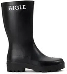 Gummistiefel AIGLE "Atelier Aigle M", Damen, Gr. 42, schwarz (noir), Obermaterial: