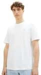 TOM TAILOR Denim Rundhalsshirt "Crewneck" mit kleinem Logo-Print