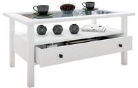 VCM Couchtisch "Holz Sofatisch Couchtisch Schublade Lingis L" 1 Stk. tlg.