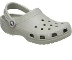 Clog CROCS "Classic", Jungen, Gr. 43, grau (hellgrau), Obermaterial: 50% Polyester
