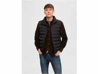 Steppweste SELECTED HOMME "SLHBARRY QUILTED GILET NOOS" Gr. L, schwarz (stretch limo)