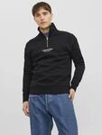 Jack & Jones Sweatshirt "JORVESTERBRO SWEAT QUARTER ZIP HN NOOS", im Troyer-Look