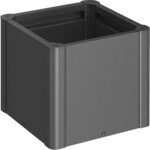 Biohort Hochbeet "BELVEDERE mini 0,5x0,5; verschiedene Farben" 53x53x45 cm, extrem