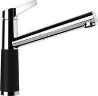 Schock K&uuml;chenarmatur "SC-510 SB ND" Niederdruck, ausziehbar, R&uuml;ckflussverhinderer,