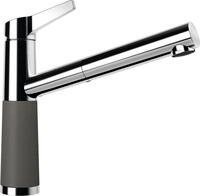 Schock K&uuml;chenarmatur "SC-510 SB ND" Niederdruck, ausziehbar, R&uuml;ckflussverhinderer,