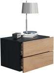 VCM Nachttisch "Holz Wandschublade Wand H&auml;nge Nachttisch Usal L45" 1 Stk. tlg.