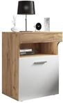 VCM Nachttisch "Holz Nachttisch Nachtschrank Schublade Slepal M" 1 Stk. tlg.