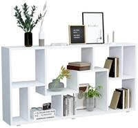 VCM Standregal "Holz Stand Regal Raumteiler B&uuml;cherregal Lanisa L" 1 Stk. tlg.