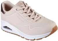 Slip-On Sneaker SKECHERS "UNO SHIMMER AWAY", Damen, Gr. 35, beige (natur),