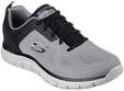 Wanderschuh SKECHERS "Track", Kinder, Gr. 40, grau (grau, schwarz), Obermaterial: