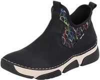 Rieker Schlupfboots mit buntem Aufdruck