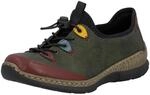 Rieker Slip-On Sneaker Slipper, Schlupfschuh mit sportlichem Schnellverschlu&szlig;