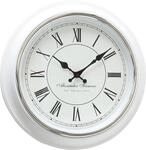 Home affaire Wanduhr "Yella" rund, &Oslash; 40 cm, r&ouml;mische Ziffern