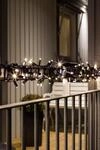 KONSTSMIDE LED-Lichterkette "Weihnachtsdeko aussen", schwarz, Dioden 40 Stk. Flammen