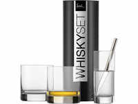 Eisch Whiskyglas "GENTLEMAN", (Set, 4 tlg., 1 Whisky-Pipette, 2 Whisky-Tumbler, 1