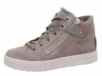 Sneaker SUPERFIT "STELLA WMS: Mittel" Gr. 35, grau (grau, pink) Kinder Schuhe...