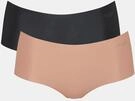 Panty SLOGGI "Panty Zero Microfiber Shorts 2.0 2er Pack", Damen, Gr. XS, schwarz
