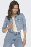 ONLY Jeansjacke "ONLWONDER LS CROPPED DNM JACKET GUA NOOS"