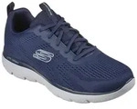 Sneaker SKECHERS "SUMMITS-TORRE", Herren, Gr. 41, blau (navy, grau), Textil, Schuhe