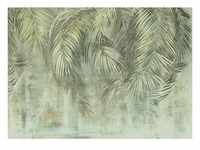 KOMAR Vliestapete "Palm Fronds" Tapeten Gr. B/L: 350 m x 250 m, Rollen: 1 St.,...