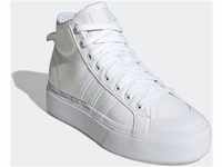 Sneaker ADIDAS SPORTSWEAR "BRAVADA 2.0 PLATFORM MID" Gr. 38,5, weiß (cloud white,