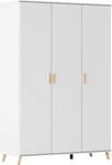 rauch Kleiderschrank "Skandi Kinderzimmer Schlafzimmerschrank FALUN" Breite
