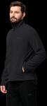 Fleecejacke JACK WOLFSKIN "TAUNUS FZ M", Herren, Gr. XXXL (60), schwarz, OBERSTOFF: