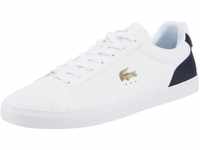 Sneaker LACOSTE "LEROND PRO 123 3 CMA" Gr. 41, weiß Schuhe Schnürhalbschuhe