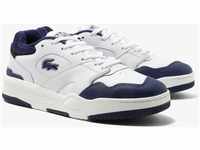 Sneaker LACOSTE Gr. 40, blau (weiß, navy) Schuhe Schnürhalbschuhe