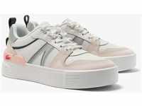 Sneaker LACOSTE "L002 223 4 CFA" Gr. 36, grau (weiß, grau) Schuhe Sneaker