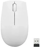 LENOVO Maus "300 Wireless", grau (wolkengrau), B:5,79cm H:3,2cm T:9,8cm,