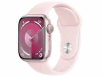 Smartwatch APPLE "Watch Series 9 GPS Aluminium 41mm S/M" Smartwatches rosa