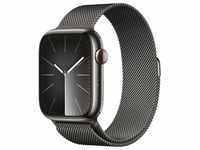 Smartwatch APPLE "Watch Series 9 GPS + Cellular Stainless Steel 45mm One-Size"