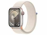 Smartwatch APPLE "Watch Series 9 GPS + Cellular 41mm Aluminium" Smartwatches beige