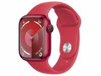 Smartwatch APPLE "Watch Series 9 GPS Aluminium 41mm M/L" Smartwatches rot