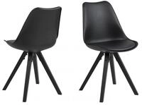 ACTONA GROUP Esszimmerstuhl "Dian" (Set) 2 Stk.Organisch geformter Sitz mit...