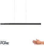 NEUHAUS PURE LED Pendelleuchte "PURE Lume", grau (graphite), 6, H: 60cm, 1 Stk.,