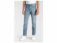 Tapered-fit-Jeans LEVI'S "502 TAPER" Gr. 32, Länge 32, blau (back on my feet)...
